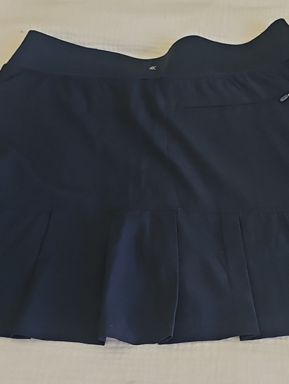 Kyodan Navy Athletic Pleated Skirt